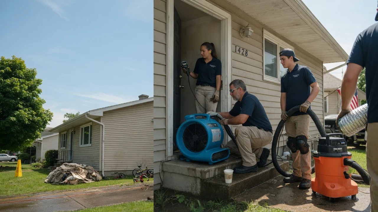 Water Damage Restoration in Reeseville, WI near me